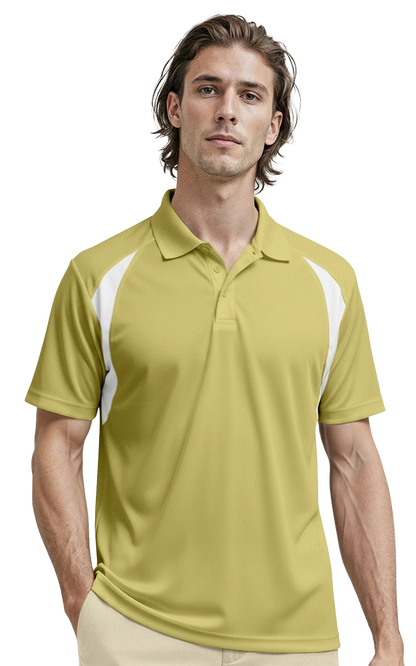 Blue Generation Men's Wicking Raglan Sleeve Polo-BG7223