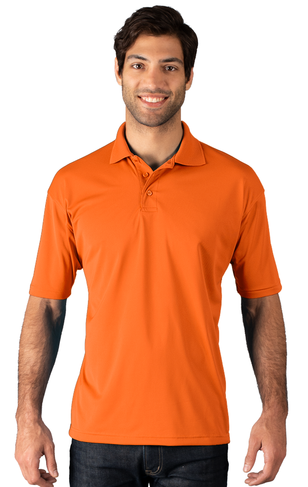 Blue Generation Men's Snag Resistant Wicking S/S Polo