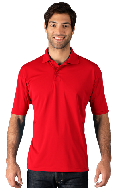 Blue Generation Men's Snag Resistant Wicking S/S Polo