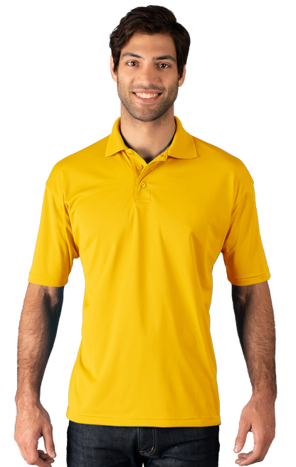 Blue Generation Men's Snag Resistant Wicking S/S Polo