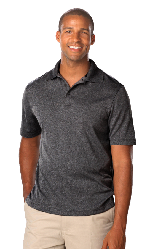 Blue Generation Men's Heathered Polo-BG7229