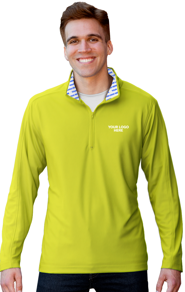 Blue Generation Your Logo Here Wicking Pullover-BG7230H