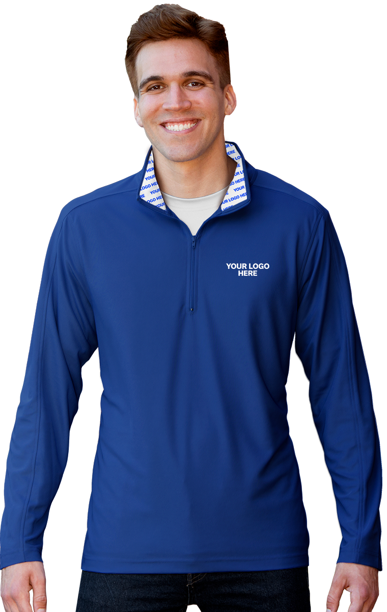 Blue Generation Your Logo Here Wicking Pullover-BG7230H