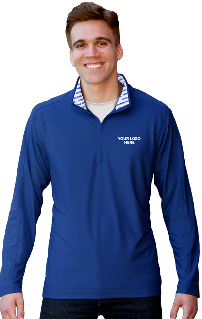 Blue Generation Your Logo Here Wicking Pullover-BG7230H