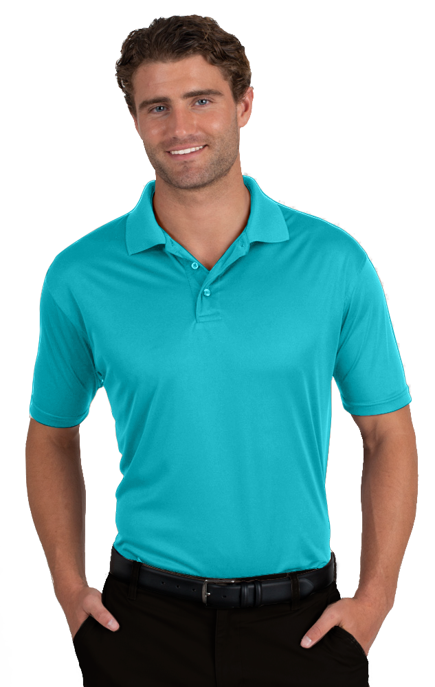 Blue Generation Men's Titan Value Wicking Short-Sleeve Polo-BG7300