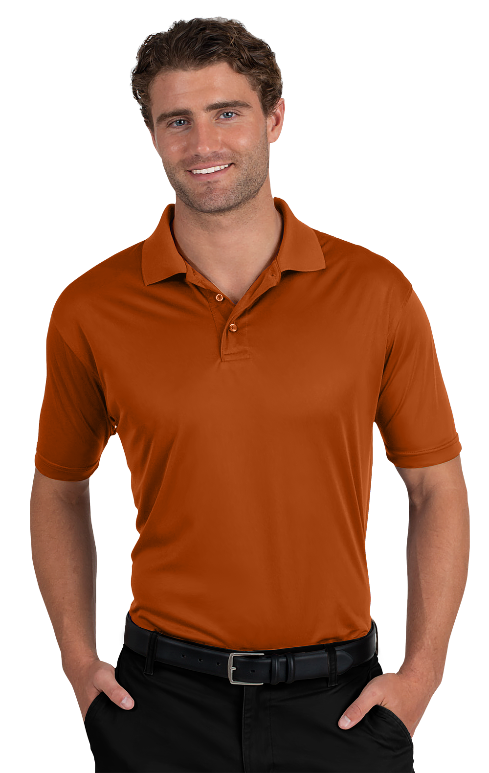 Blue Generation Men's Titan Value Wicking Short-Sleeve Polo-BG7300