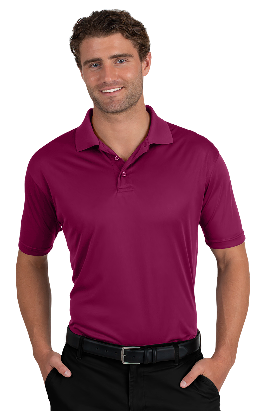 Blue Generation Men's Titan Value Wicking Short-Sleeve Polo-BG7300