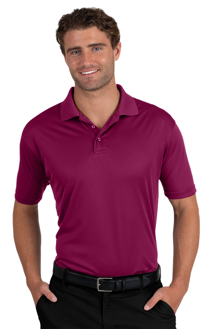 Blue Generation Men's Titan Value Wicking Short-Sleeve Polo-BG7300