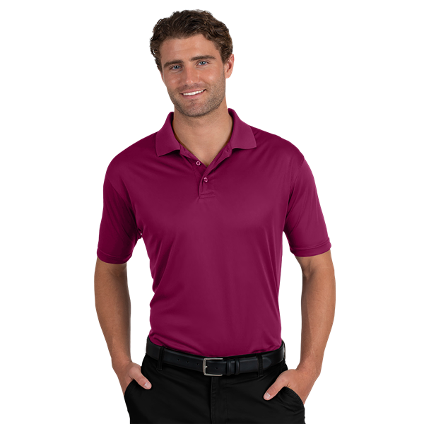 Blue Generation BG7300 Men's Titan Value Wicking S/S Polo - (Clearance)