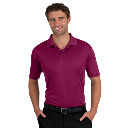 Blue Generation BG7300 Men's Titan Value Wicking S/S Polo - (Clearance)
