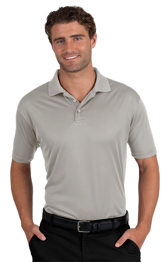 Blue Generation Men's Titan Value Wicking Short-Sleeve Polo-BG7300 - Basics Clothing Store