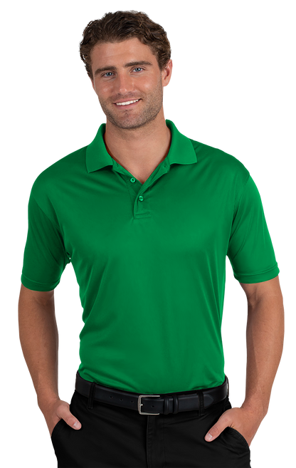 Blue Generation Men's Titan Value Wicking Short-Sleeve Polo-BG7300