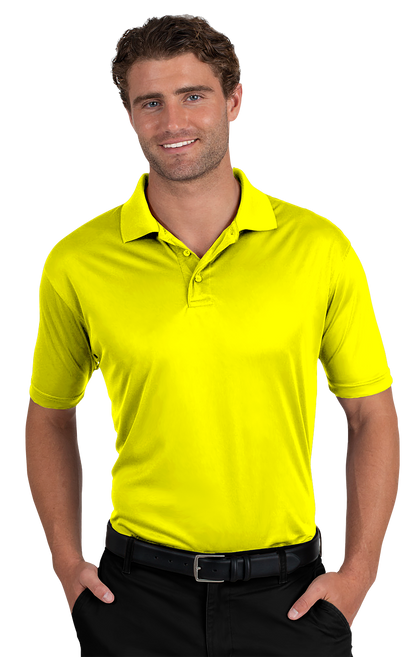 Blue Generation Men's Titan Value Wicking Short-Sleeve Polo-BG7300