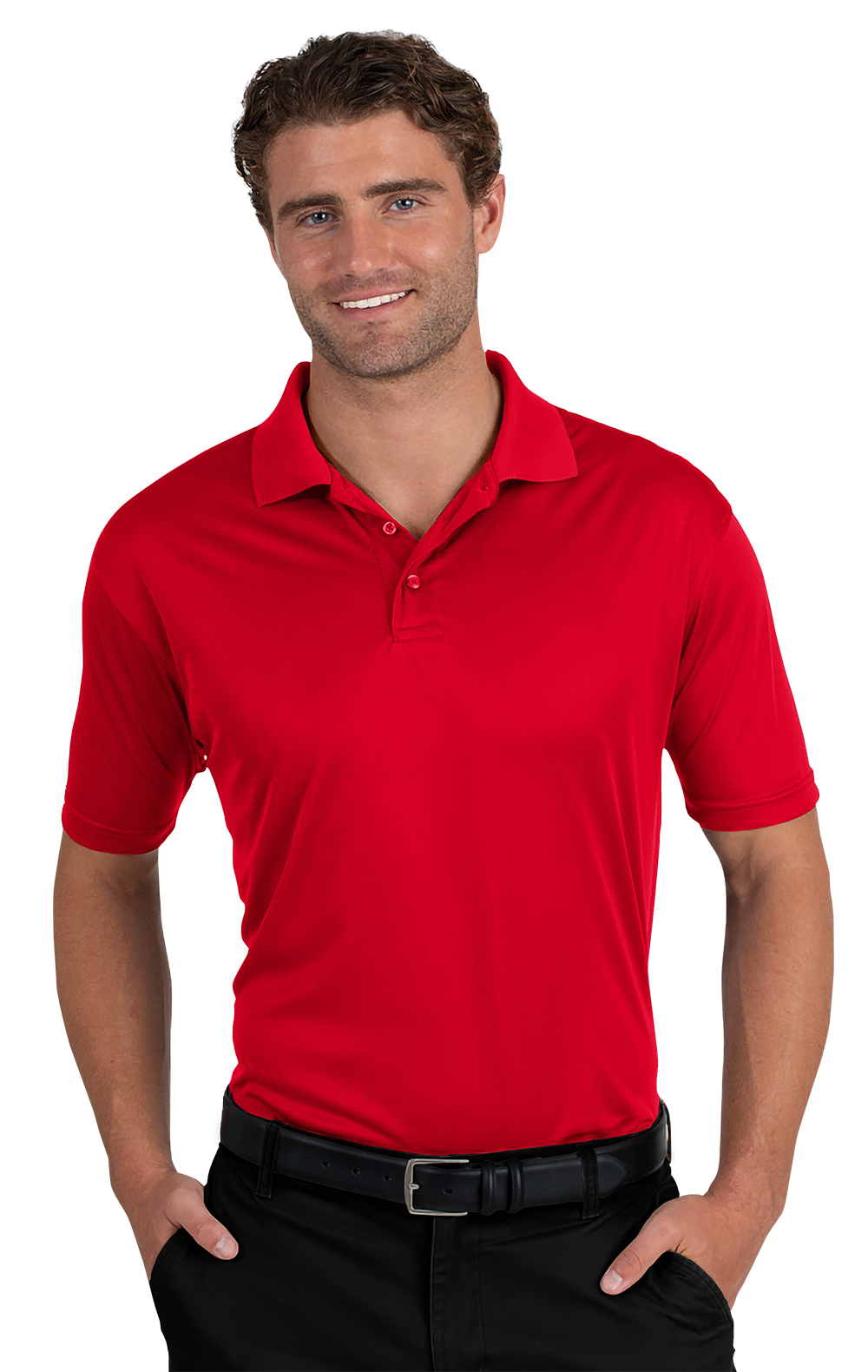 Blue Generation Men's Titan Value Wicking Short-Sleeve Polo-BG7300