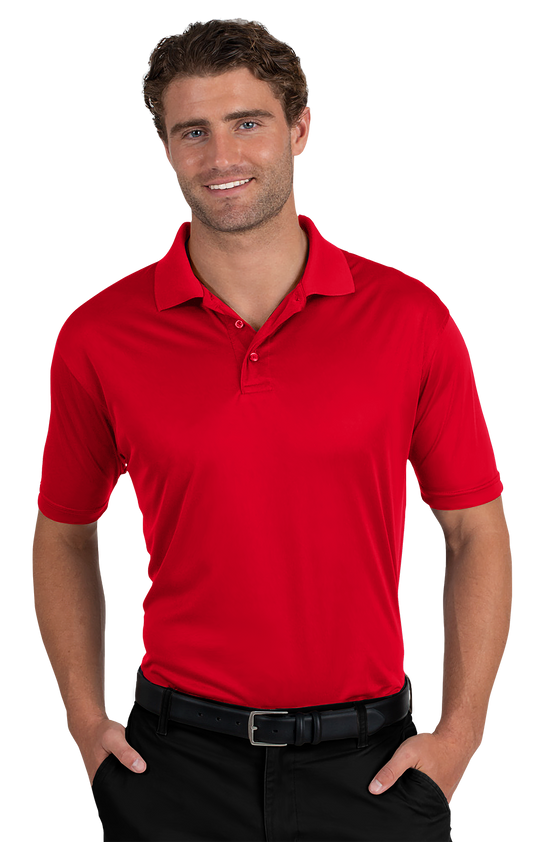Blue Generation Men's Titan Value Wicking Short-Sleeve Polo-BG7300