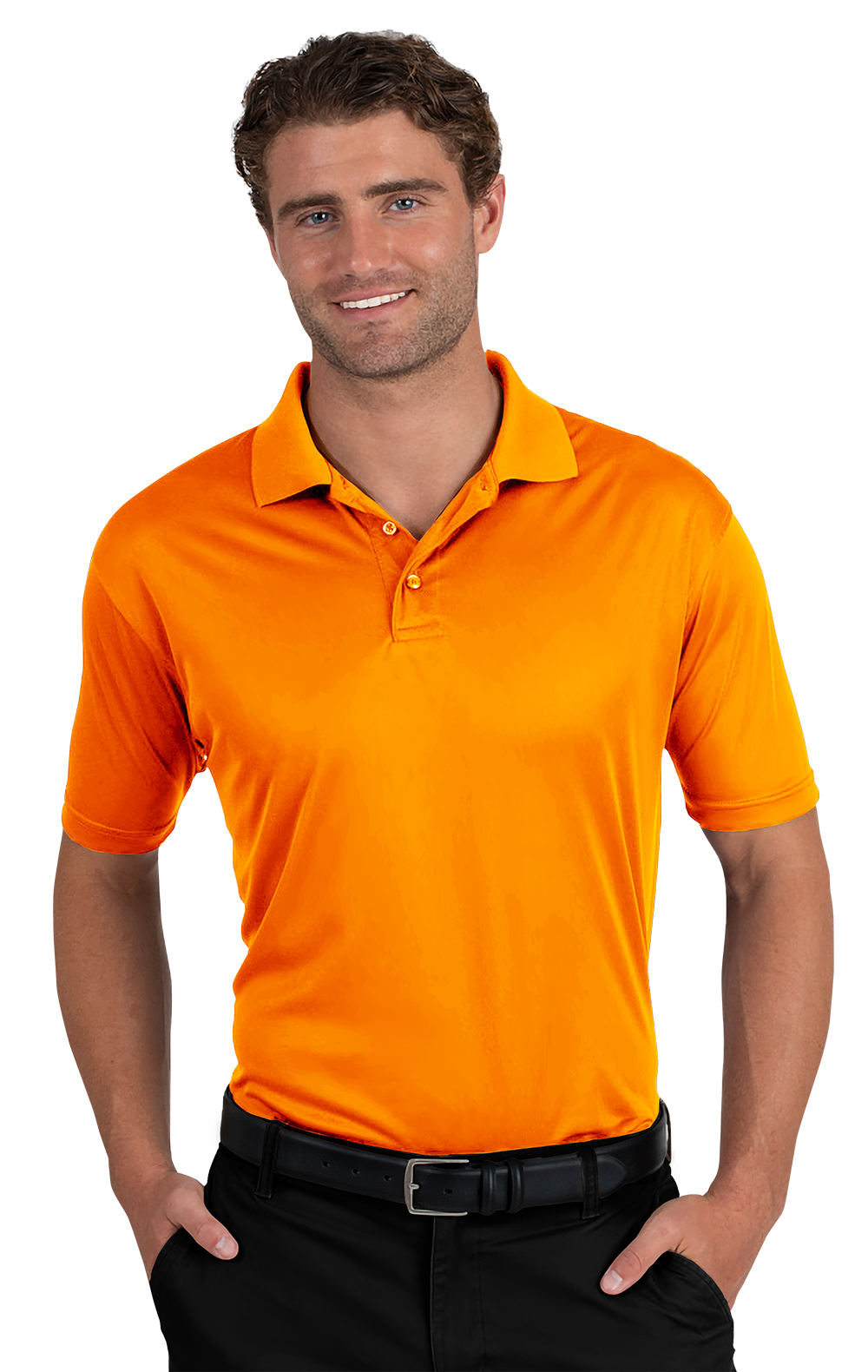 Blue Generation Men's Titan Value Wicking Short-Sleeve Polo-BG7300