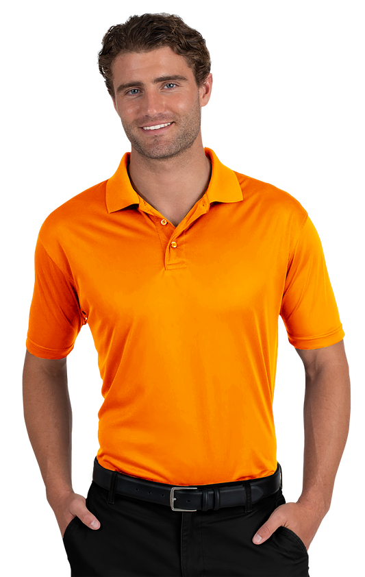 Blue Generation Men's Titan Value Wicking Short-Sleeve Polo-BG7300 - Basics Clothing Store