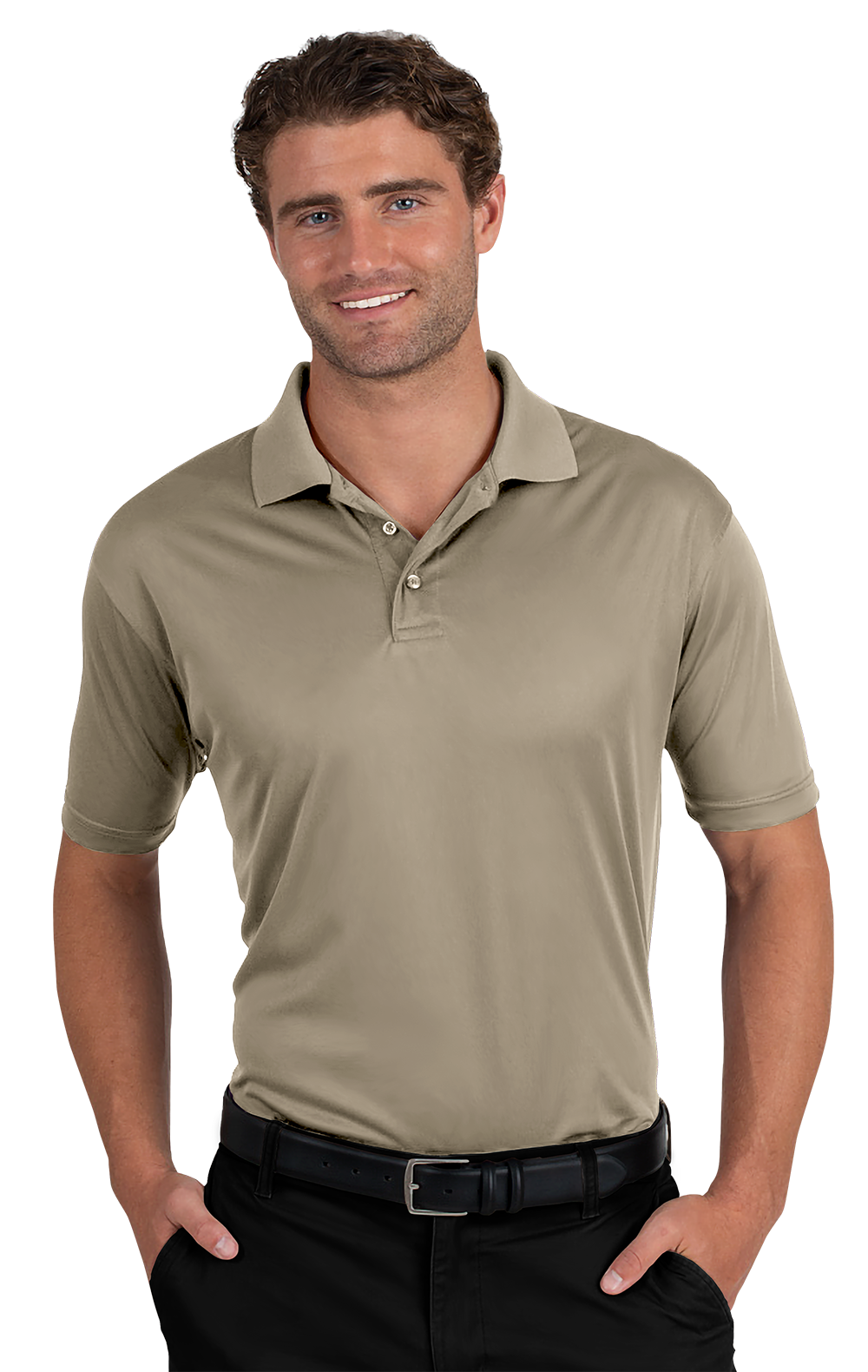 Blue Generation Men's Titan Value Wicking Short-Sleeve Polo-BG7300