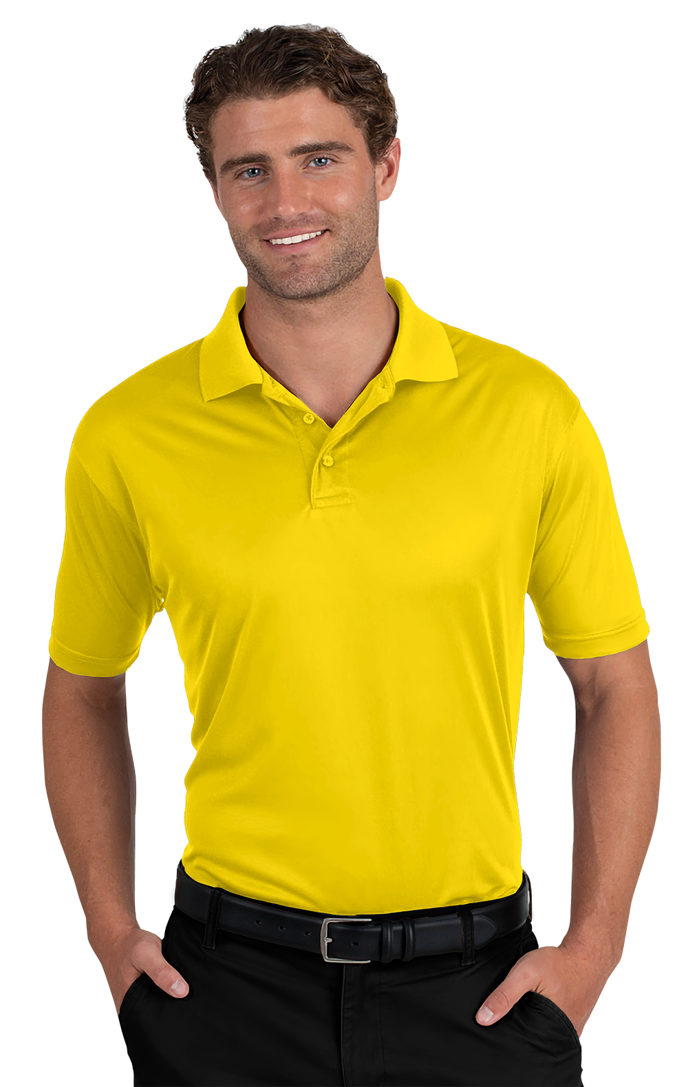 Blue Generation Men's Titan Value Wicking Short-Sleeve Polo-BG7300