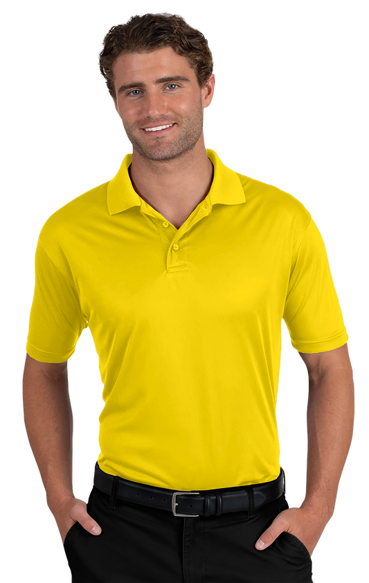 Blue Generation Men's Titan Value Wicking Short-Sleeve Polo-BG7300 - Basics Clothing Store