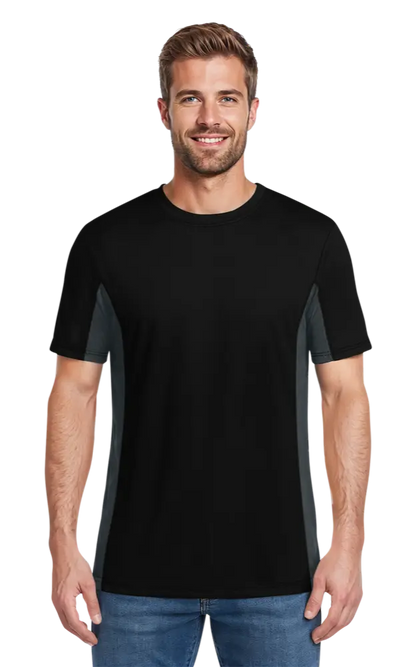 Blue Generation Men's Colorblock Tee-BG7304