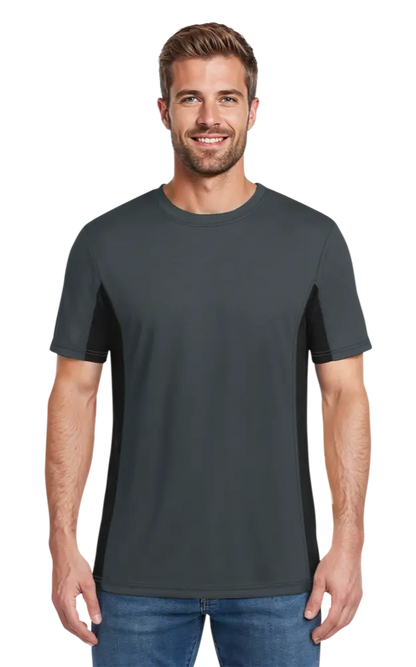 Blue Generation Men's Colorblock Tee-BG7304