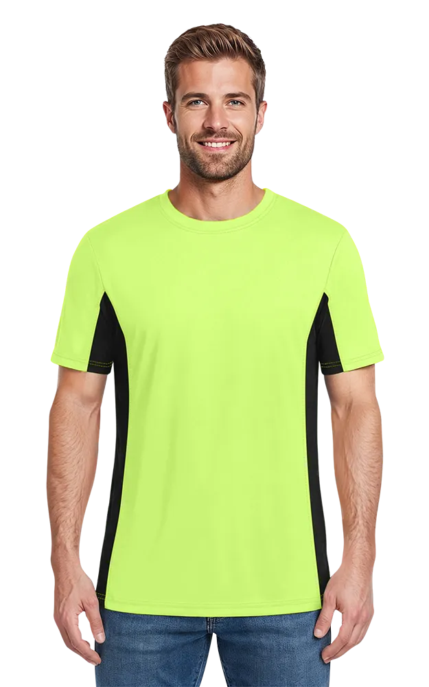 Blue Generation Men's Colorblock Tee-BG7304