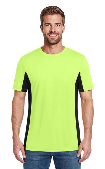 Blue Generation Men's Colorblock Tee-BG7304