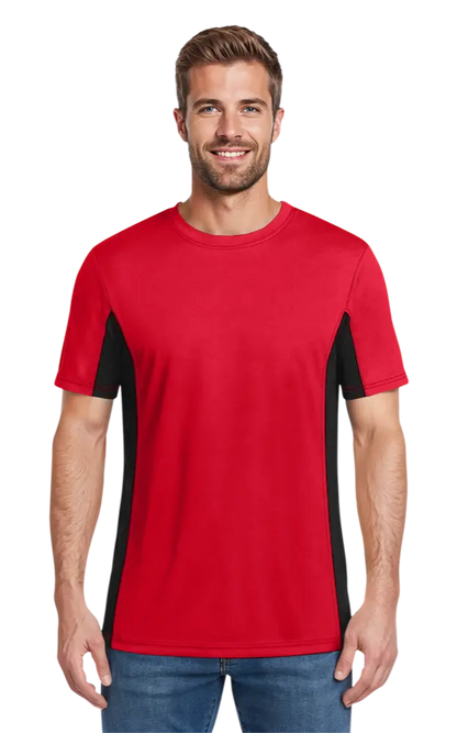 Blue Generation Men's Colorblock Tee-BG7304