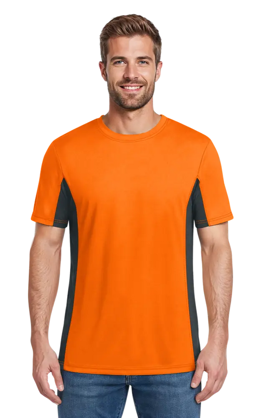 Blue Generation Men's Colorblock Tee-BG7304