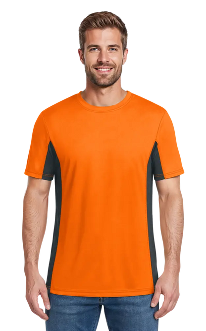 Blue Generation Men's Colorblock Tee-BG7304
