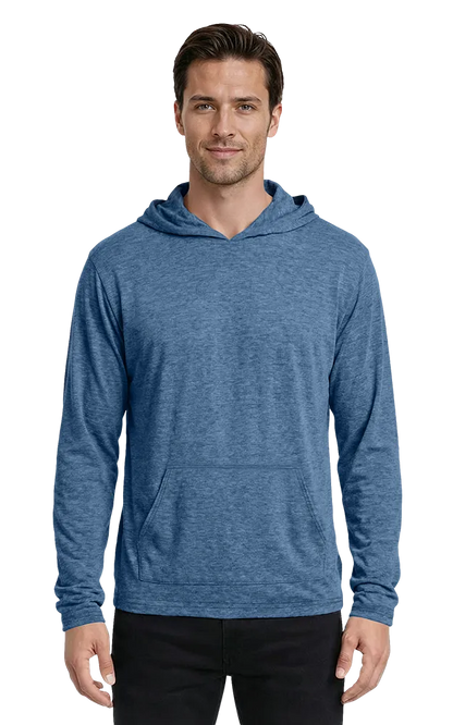 Blue Generation Adult Triblend Pullover Hoodie-BG7309