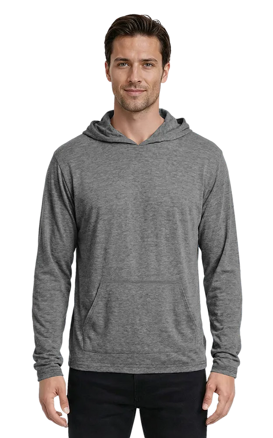 Blue Generation Adult Triblend Pullover Hoodie-BG7309