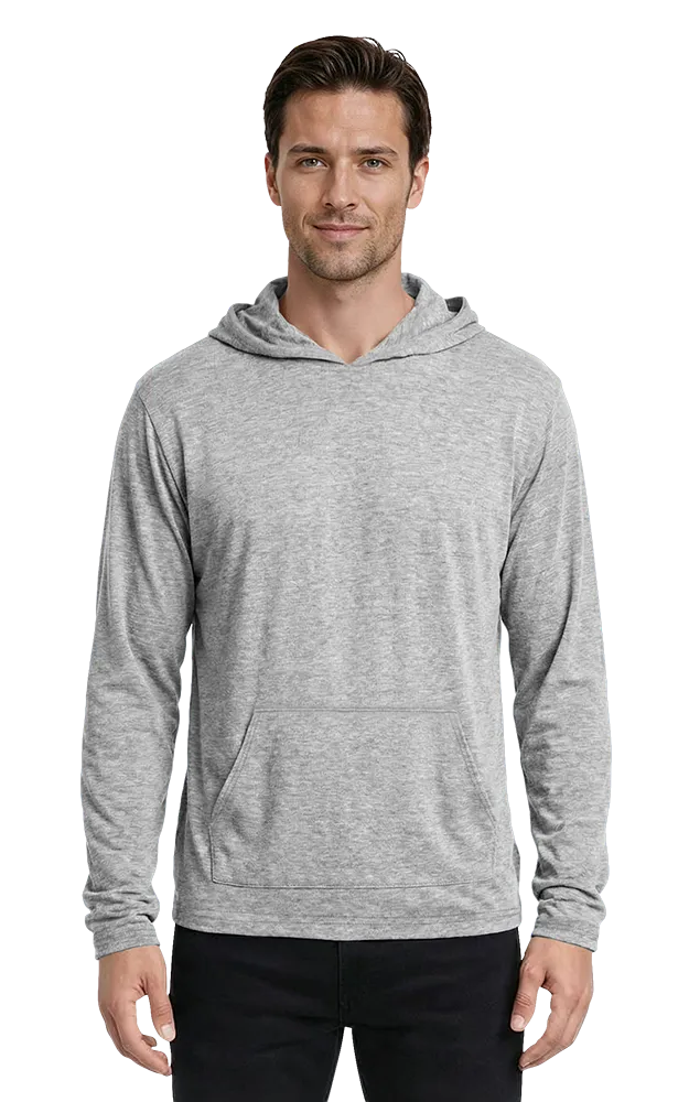 Blue Generation Adult Triblend Pullover Hoodie-BG7309