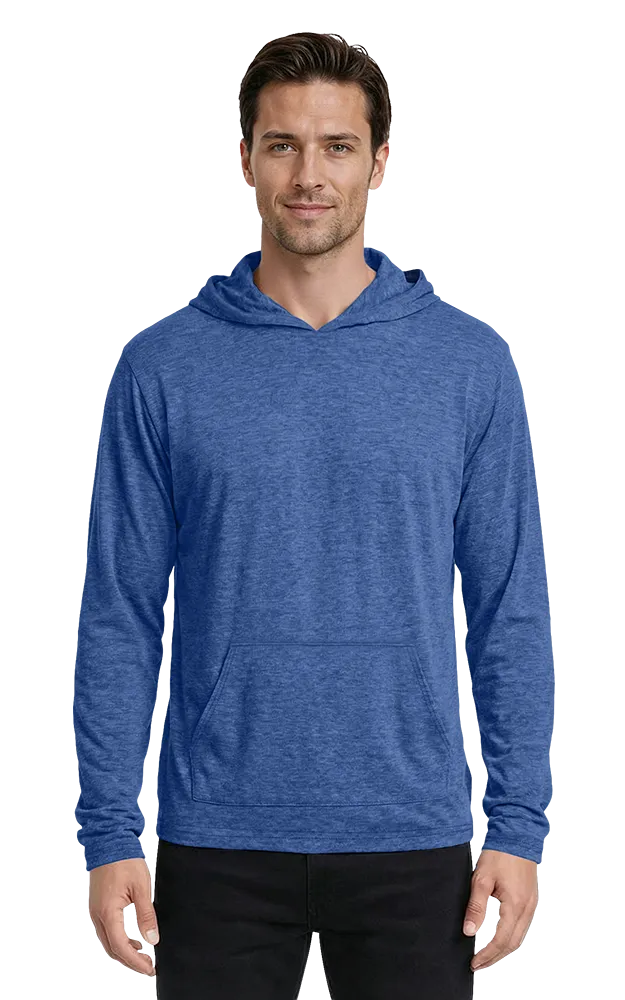 Blue Generation Adult Triblend Pullover Hoodie-BG7309