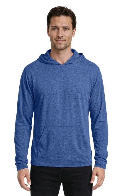 Blue Generation Adult Triblend Pullover Hoodie-BG7309