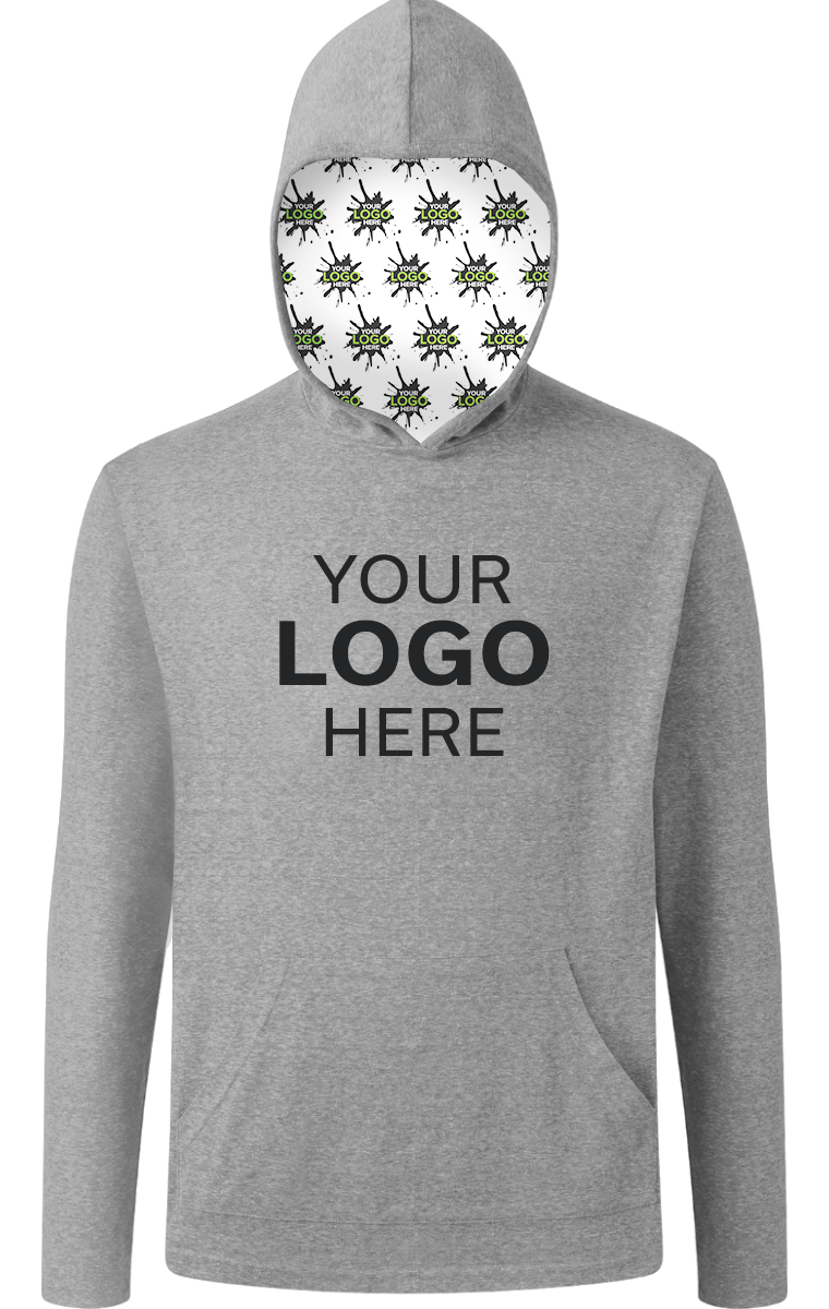 Blue Generation Your Logo Here Triblend Pullover Hoodie-BG7309H