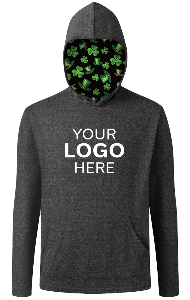 Blue Generation St. Patrick’s Adult Triblend Pullover Hoodie-BG7309HK