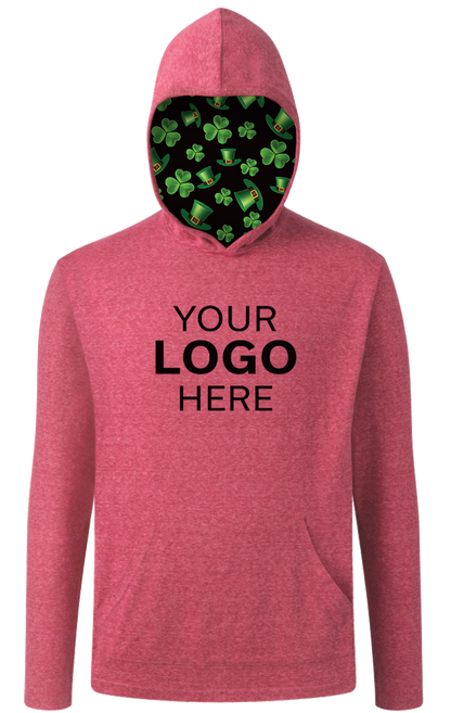 Blue Generation St. Patrick’s Adult Triblend Pullover Hoodie-BG7309HK