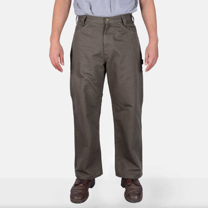 Ben Davis Canvas Carpenter Pants - Olive