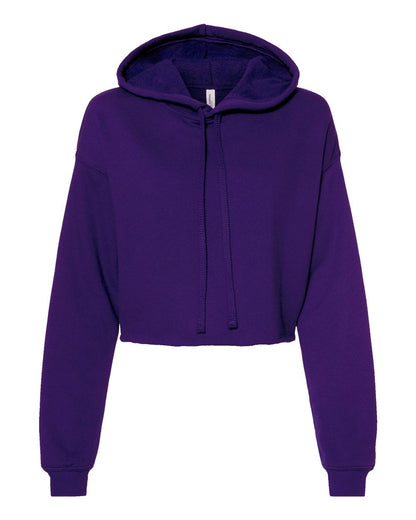 BELLA + CANVAS Women's Crop Fleece Hoodie