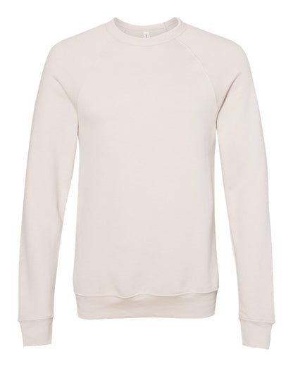 BELLA + CANVAS Sponge Fleece Raglan Crewneck Sweatshirt