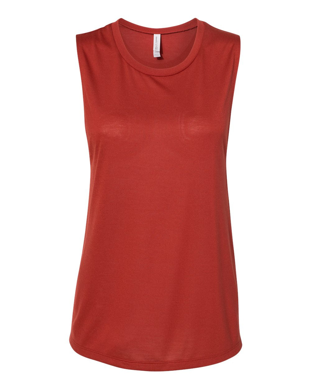 BELLA + CANVAS Women's Flowy Scoop Muscle Tank