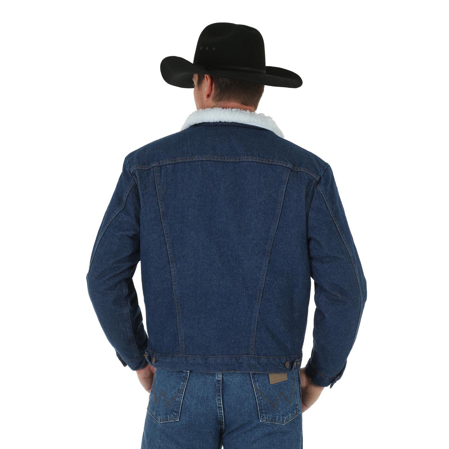 Wrangler® Western Sherpa Lined Denim Jacket