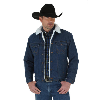 Wrangler® Western Sherpa Lined Denim Jacket