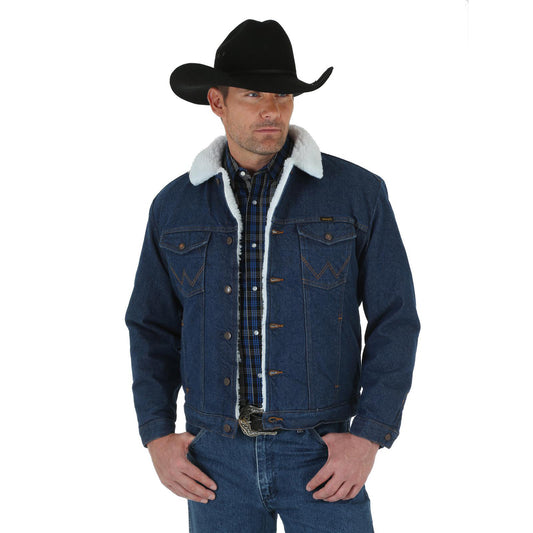 Wrangler® Western Sherpa Lined Denim Jacket