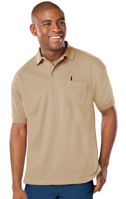 Adult Soft Touch S/S Pocket Polo