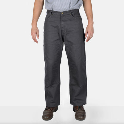 Ben Davis Canvas Double Knee Carpenter Pants - Charcoal