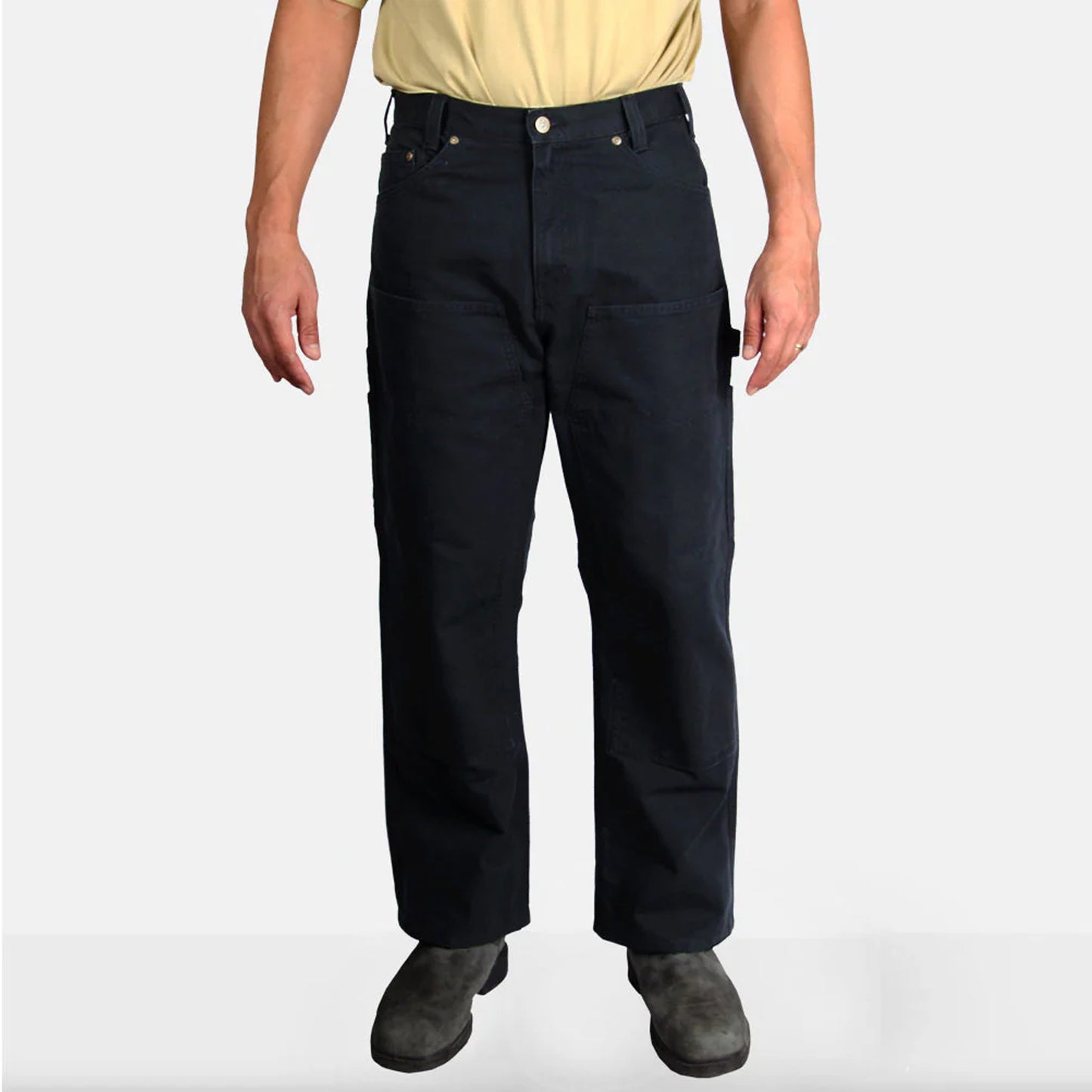 Ben Davis Canvas Double Knee Carpenter Pants - Black