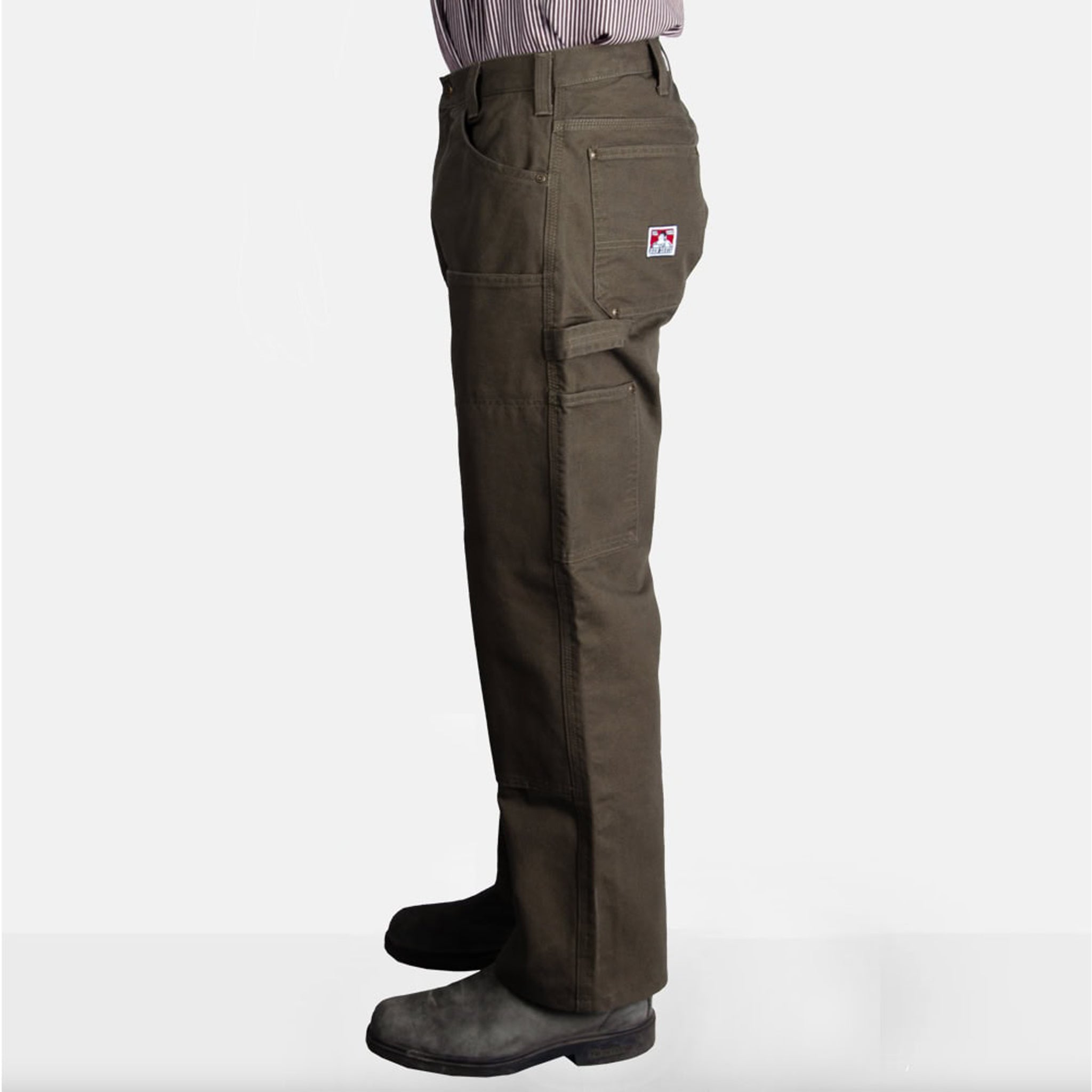 Ben Davis Canvas Double Knee Carpenter Pants - Black (754